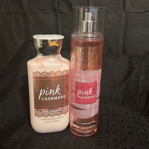 Bath & body works pink cashmere